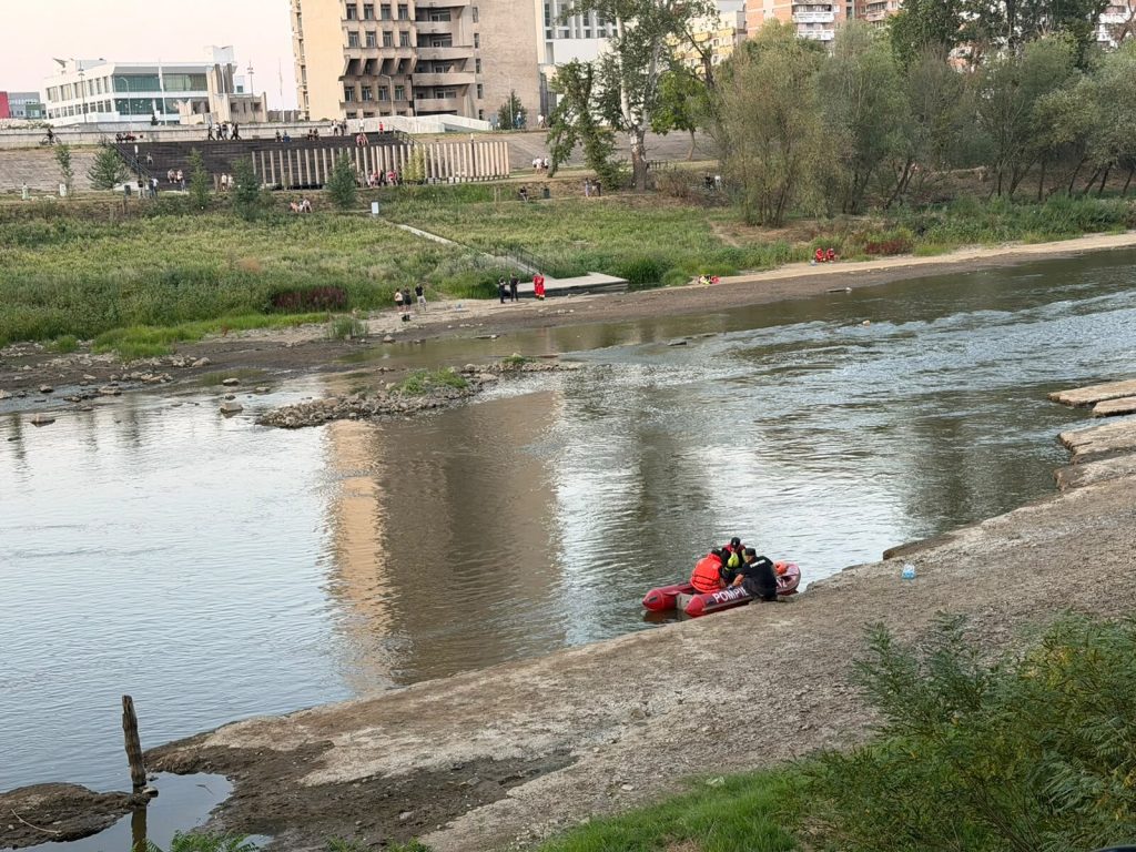 Trupul tânărului înecat în Someș a fost găsit