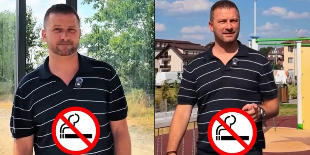 VIDEO. Fumatul ar putea fi interzis în stațiile de autobuz și parcurile din Florești. Ce propune primarul Bogdan Pivariu