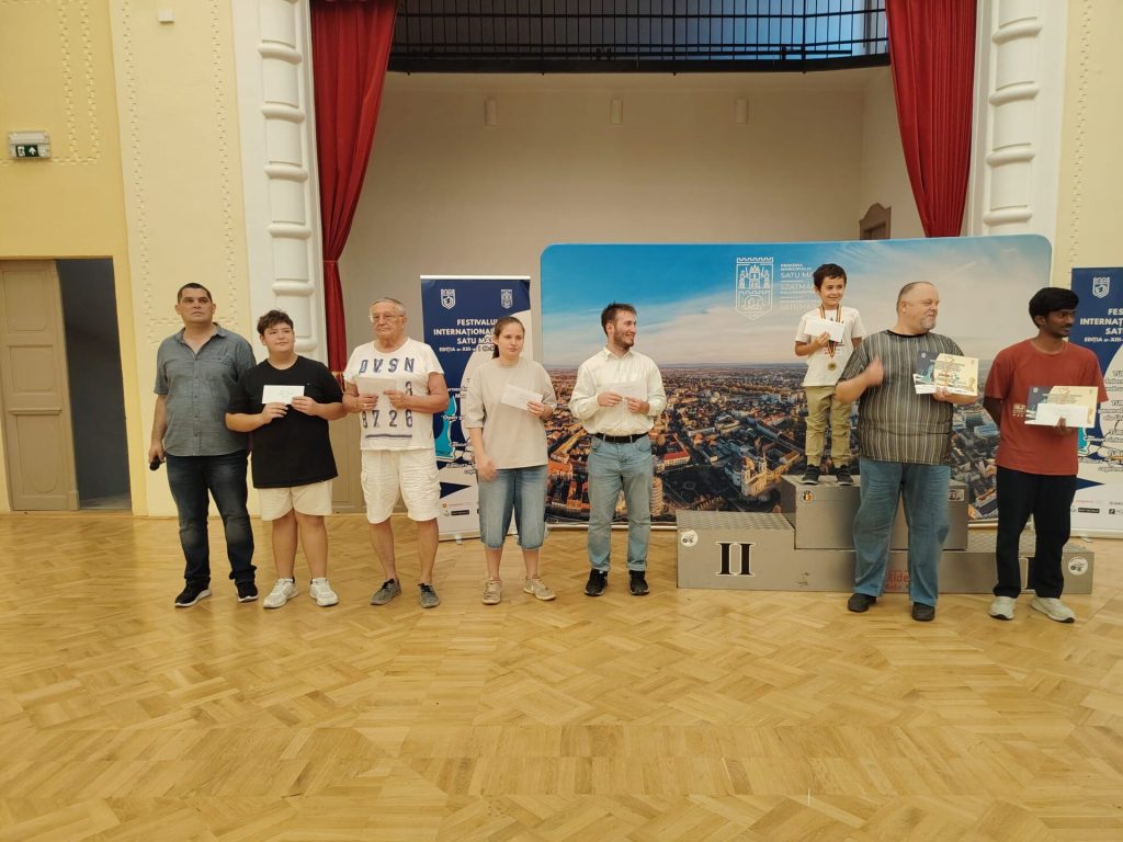 Festivalul Internațional de Șah Satu Mare și-a desemnat câștigătorii