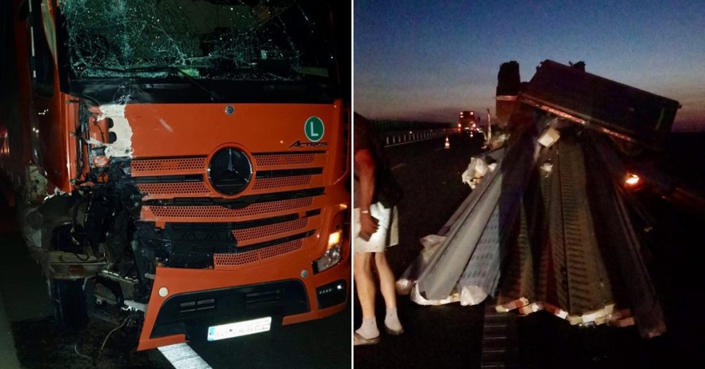 Ultima oră! Accident pe DEx 12, trafic dat peste cap