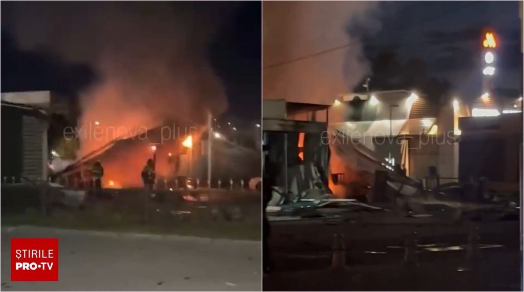 Atac ucrainean masiv asupra Moscovei: mai multe incendii au izbucnit în regiune. 86 de drone, doborâte