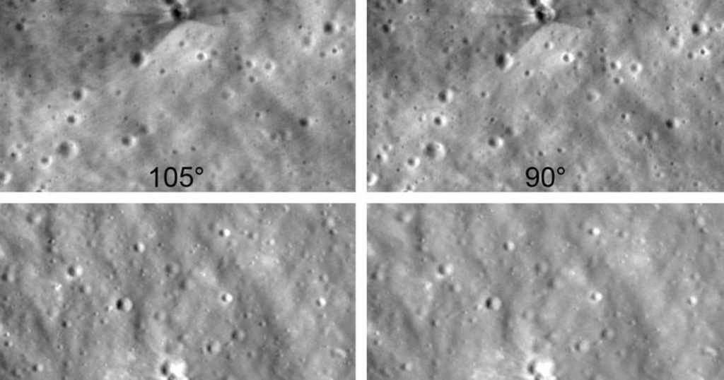 NASA publică noi imagini cu craterul unde s-a prăbuşit o rachetă SpaceX pe Lună. Cum au fost realizate fotografiile