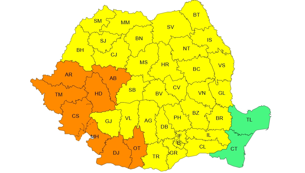 Un nou val de caniculă va cuprinde toată țara