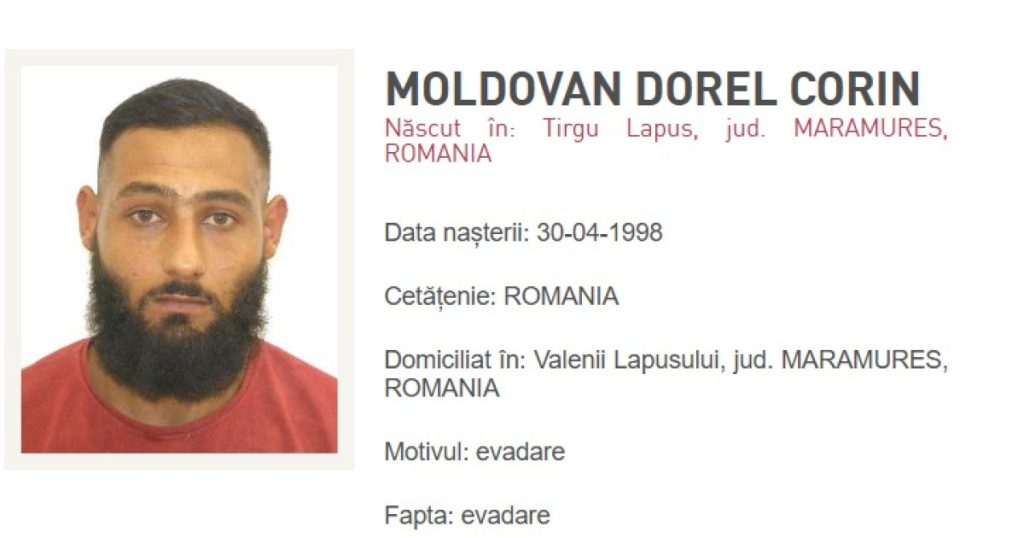 Un deţinut de la Penitenciarul Baia Mare a evadat. Poliţia îndeamnă oamenii care îl văd să nu îl abordeze