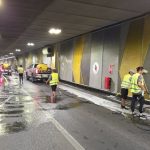 FOTO ANUNȚ Restricții de circulație în centrul Bucureștiului. Circulație restricționată temporar în Pasajul Unirii