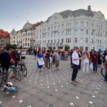 Miting de susţinere pentru primarul Dominic Fritz, la Timişoara / Câteva sute de oameni s-au adunat în Piaţa Victoriei - FOTO / VIDEO