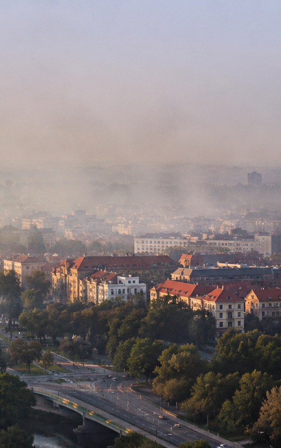 Fumul care a ajuns în Timișoara provine, cel mai probabil, din Serbia. ISU Timiș a verificat zonele semnalate