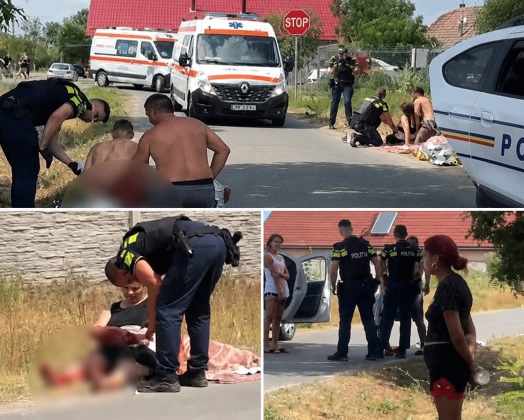 Încă un caz de violență extremă în familie: Un bărbat din Timiș care avea emis ordin de protecție împotriva sa și-a înjughiat fosta soție, iar fiica lor de 13 ani l-a înjunghiat pe tată ca să-și apere mama