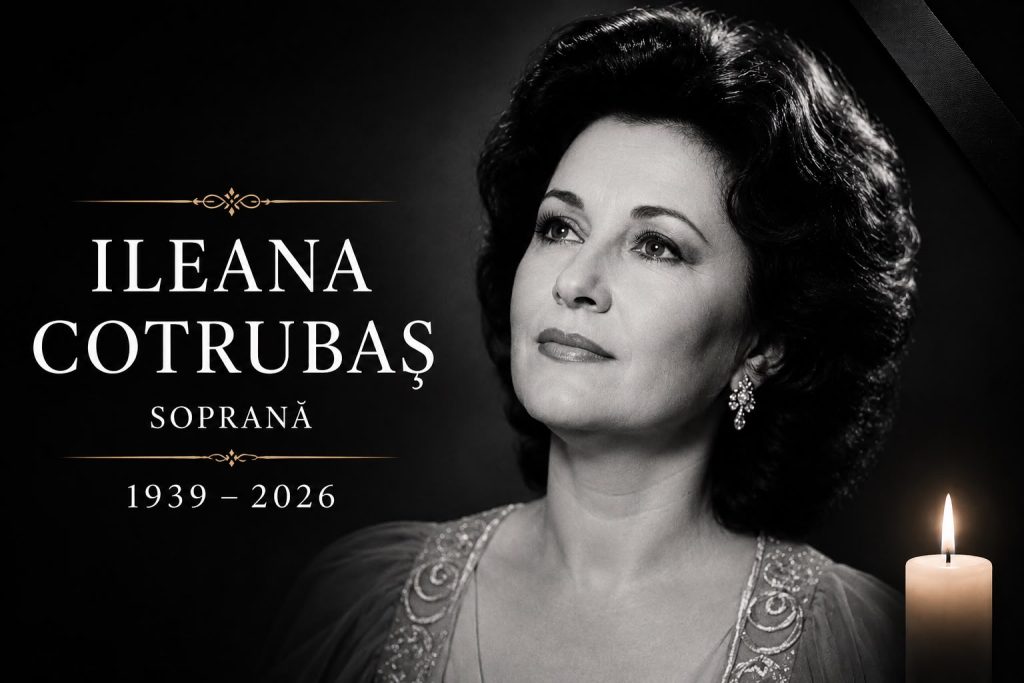 A murit soprana Ileana Cotrubaș, una dintre marile voci ale operei românești