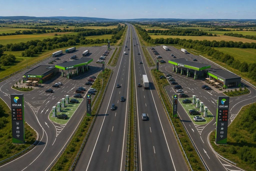 CNAIR anunță că a atribuit alte două contracte de concesiune pe Autostrada Moldovei, companiei românești OSCAR DOWNSTREAM