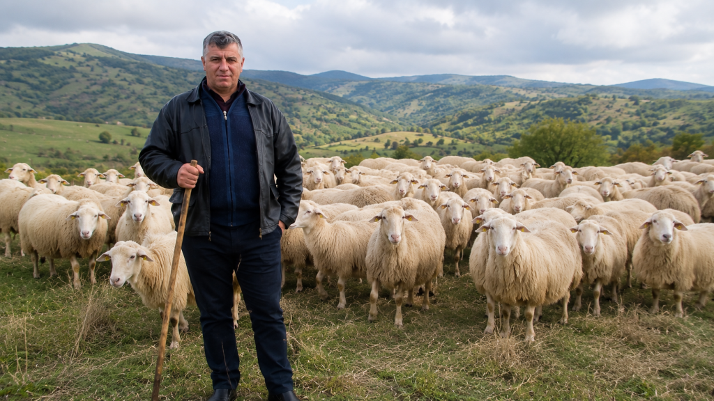 Oierul din Giurgiu care a rămas cu o treime din oi: „Toate legile contra fermierului român să fie abrogate”