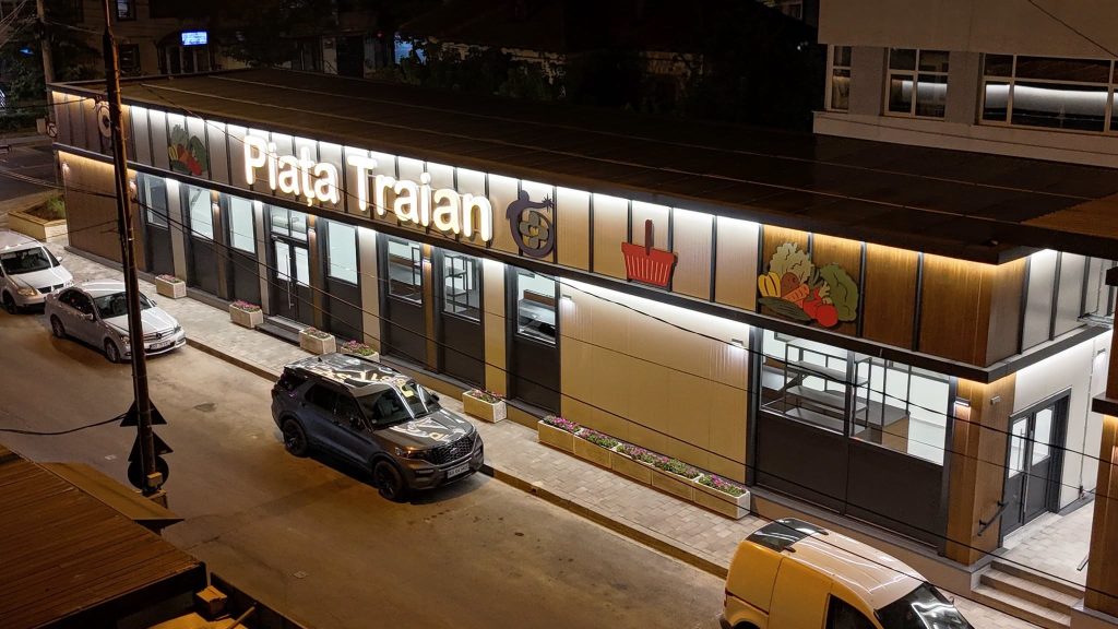 Micropiața Traian din Pitești a fost complet reabilitată! Investiție de peste 3,6 milioane de lei recepționată astăzi