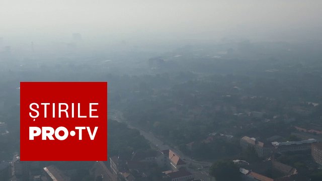 Unde se simte cel mai puternic fumul în Timișoara. Zonele cele mai afectate de incendiile din Serbia