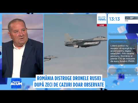 42 de drone în România, de când a început războiul în Ucraina. De ce acum le distrugem