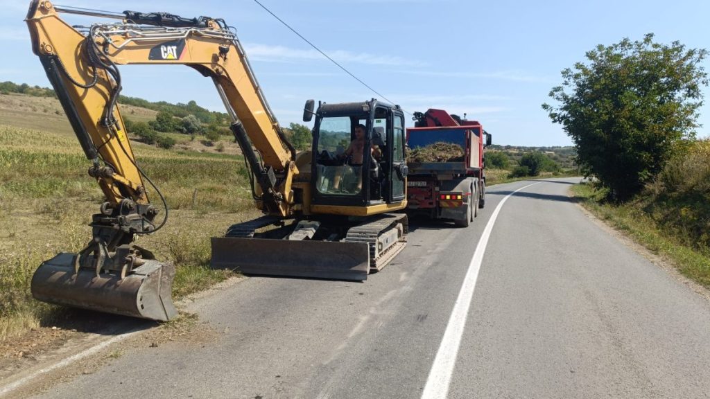 Investiție majoră în infrastructura rutieră clujeană: Se lucrează pe DJ 151C, drumul strategic ce leagă județul Cluj de Mureș
