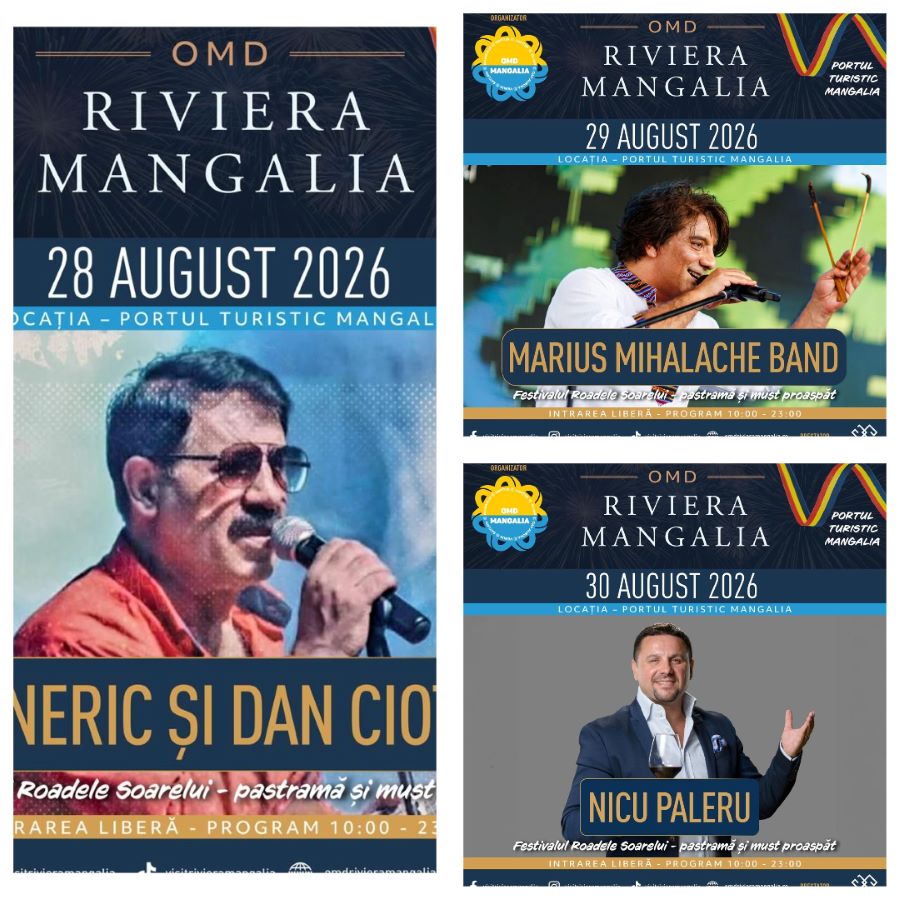RIVIERA MANGALIA vă invită la petrecere și sport în ultimele zile ale verii 2026