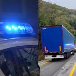 Sibiu: Un bărbat, rănit şi transportat la spital după ce un TIR şi un autoturism s-au ciocnit, la ieşirea din Boiţa/ Traficul pe DN 7, oprit complet