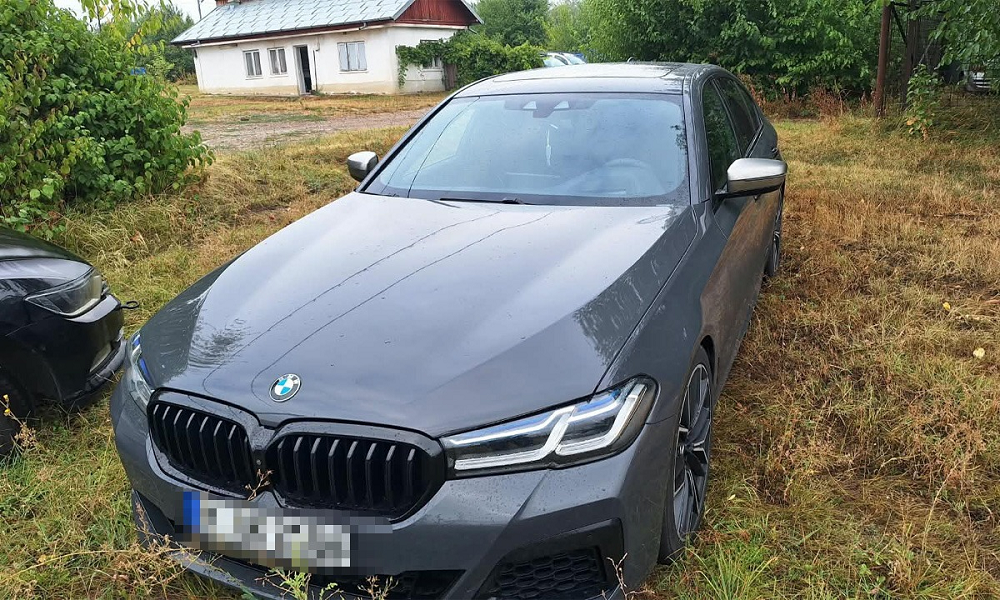 Mașină de 200.000 de lei, furată din Germania, indisponibilizată la Albița