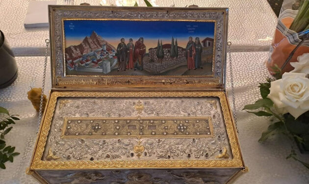 Brâul Maicii Domnului, adus la Moinești