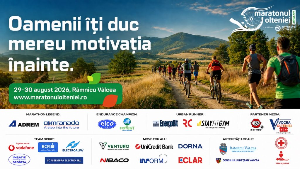 Peste 700 de sportivi, așteptați la Maratonul Olteniei. Râmnicu Vâlcea găzduiește ediția a XIV-a