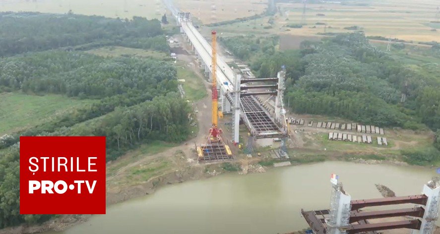 Ministerul Transporturilor: Ultimul element al podului peste Siret, gata de montare. DEx6 se deschide până la final de an