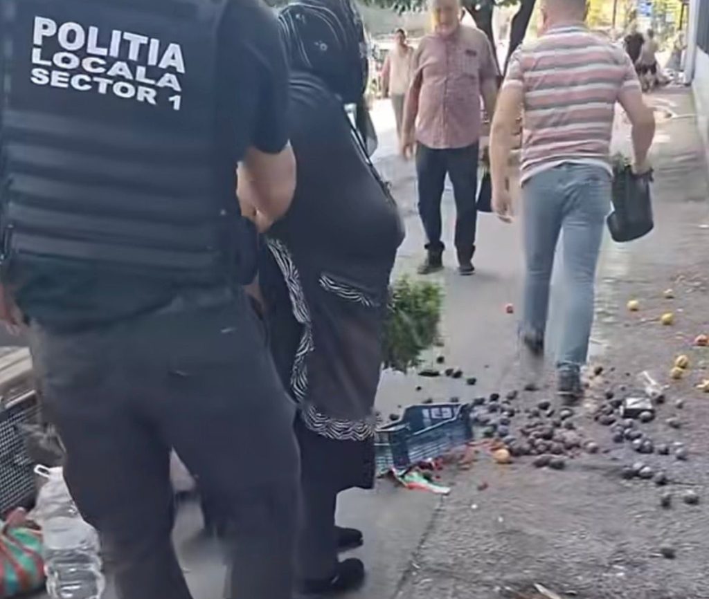 Reacția primarului Sectorului 1 după incidentul cu polițistul local și femeia care vindea produse pe stradă: „Condamn ferm”