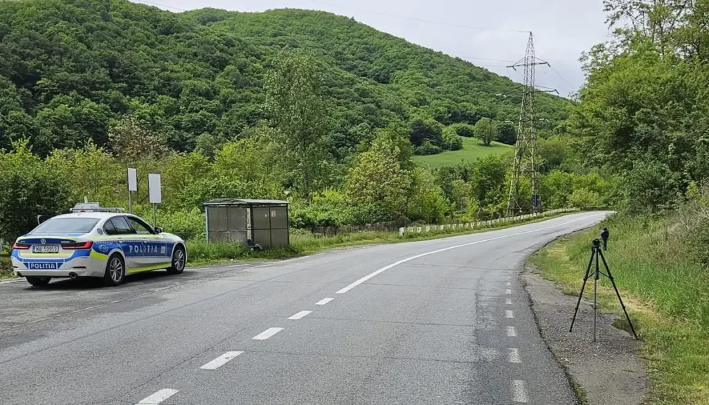 28 august 2026 | Poliția Rutieră din Alba utilizează sistemul e-SIGUR pe drumurile județene: Zonele cu risc rutier, sub atenție