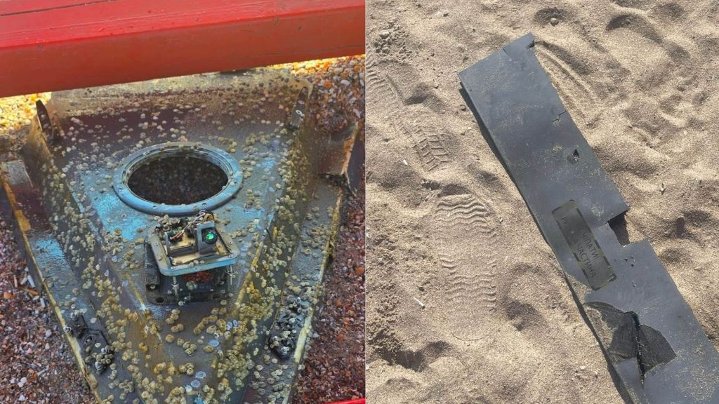 Noi fragmente de dronă, descoperite la Eforie Sud. Avertismentul salvamarilor