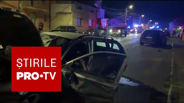 Accident violent în județul Timiș: patru răniți. Autorul este un șofer fără permis, care consumase alcool și furase mașina
