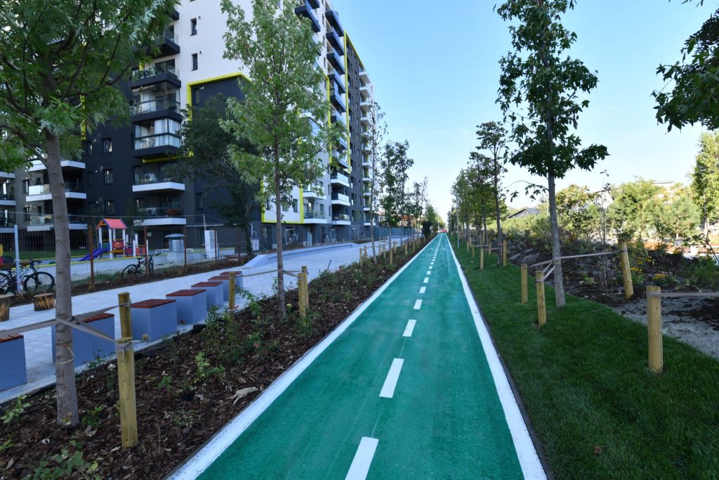 FOTO/ Cum arată cel mai nou parc din Sectorul 6. Parcul Liniei, Faza III, s-a deschis pentru bucureșteni