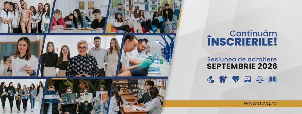 Începe admiterea de toamnă la UVVG. O nouă oportunitate pentru viitorii studenți