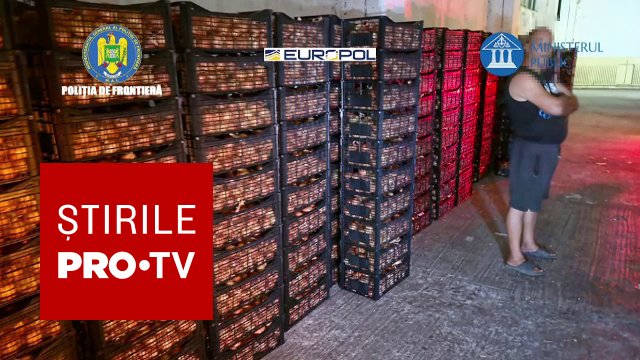 Ce au descoperit polițiștii într-un camion cu ceapă, în Giurgiu. Lovitură de 7 mlioane de euro