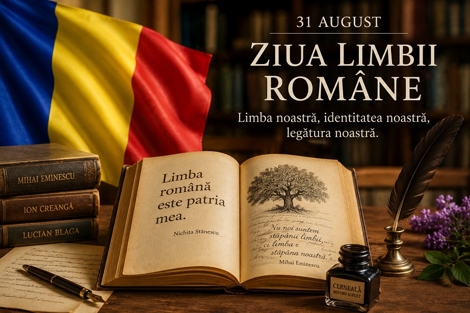 31 august – Ziua Limbii Române. Limba care ne unește dincolo de granițe