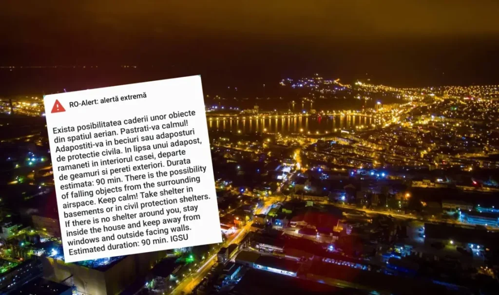 Populaţia din Tulcea a fost alertată noaptea trecută din cauza atacurilor ruseşti din apropierea graniţei