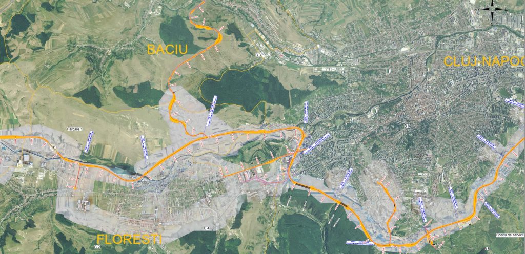 Tronsonul I Cluj Napoca-Floreşti al centurii metropolitane a fost finalizat / Investiţie de 23 de milioane de euro din fonduri europene