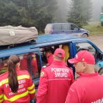 Accident în Pasul Rotunda. Două autoturisme din caravana „Carbage Run” au fost implicate