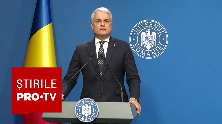 Ministrul interimar Dragoș Pîslaru, declarații de presă despre implementarea proiectelor PNRR