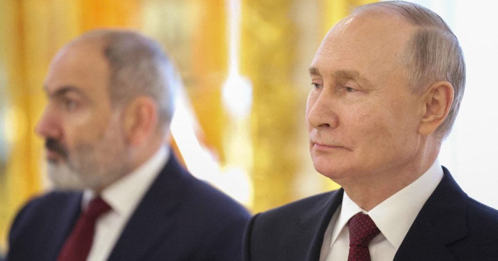Schimb tensionat de replici între Putin și premierul Armeniei. Ce l-a înfuriat pe președintele rus