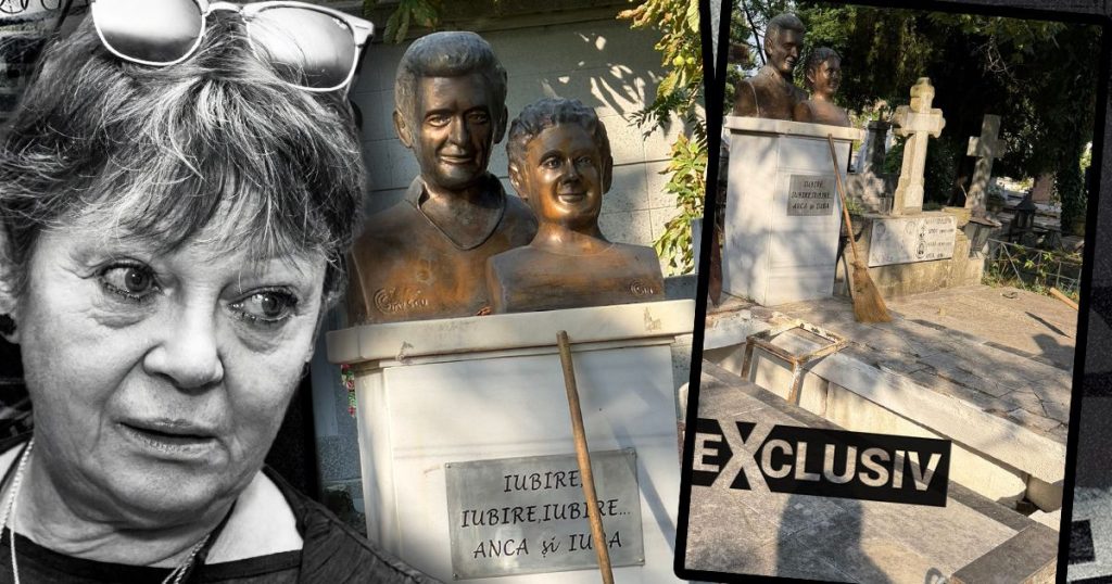 EXCLUSIV | Cum arată locul de veci unde va fi înmormântată Anca Pandrea. Mesajul copleșitor gravat pe monument