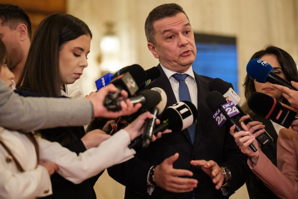 Sorin Grindeanu: PNL şi USR îşi plâng funcţiile, în timp ce românii aşteaptă un Guvern / ”PSD nu a blocat Parlamentul şi nu a inventat o criză politică pentru un post în minus”