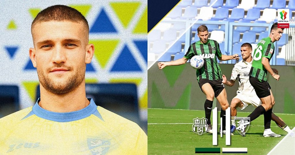 Daniel Bîrligea a marcat pentru Frosinone, însă golul său nu a fost validat