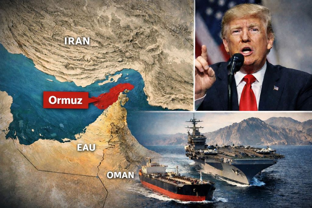 Pare o glumă, dar nu e. Trump propune un nou nume pentru Strâmtoarea Ormuz: „Strâmtoarea Trump”