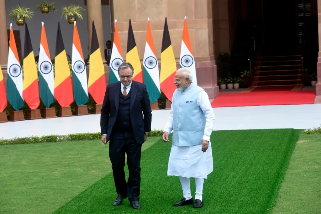 Cadoul premierului belgian pentru omologul indian nu a supraviețuit călătoriei. Gluma făcută de Bart De Wever