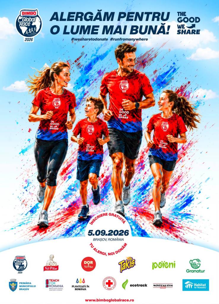 Bimbo Global Race revine la Brașov