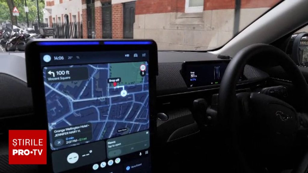 Primul test al taxiurilor autonome din Londra. Jurnalist: „Am văzut o greșeală, șoferul a preluat controlul"