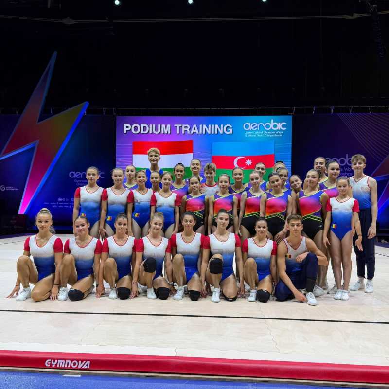 Gimnastică aerobică: Alte șase calificări românești în finale la Mondialele de cadeți și juniori