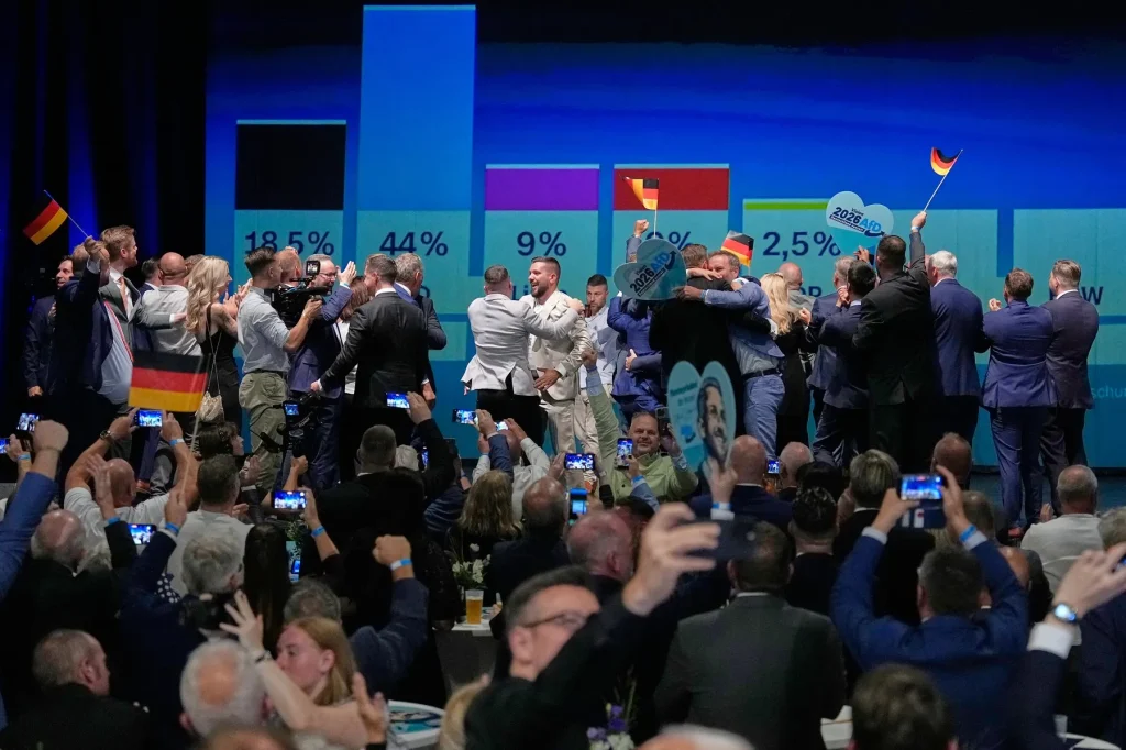 „Un moment de cotitură în Germania” și un cutremur pentru establishment. Ce urmează după victoria uriașă a partidului AfD în Saxonia-Anhalt