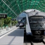 Tren blocat 4 ore spre Aeroportul Otopeni