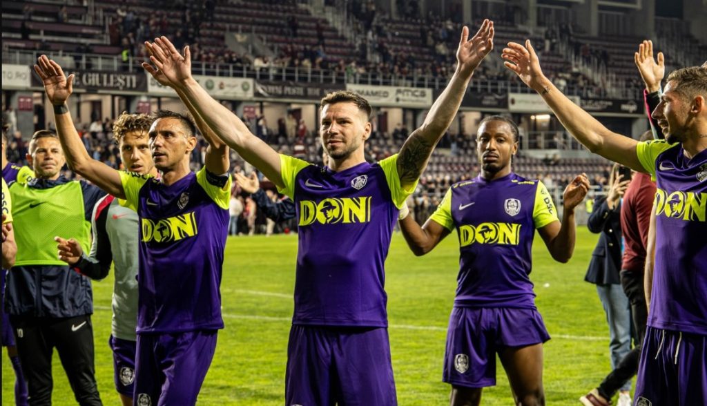 Universitatea Craiova, acord total cu CFR Cluj pentru transferul lui Andrei Cordea