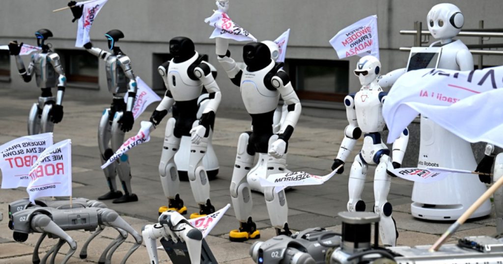 Roboții au protestat împotriva Inteligenţei Artificiale în Polonia. „Apăraţi locurile de muncă”